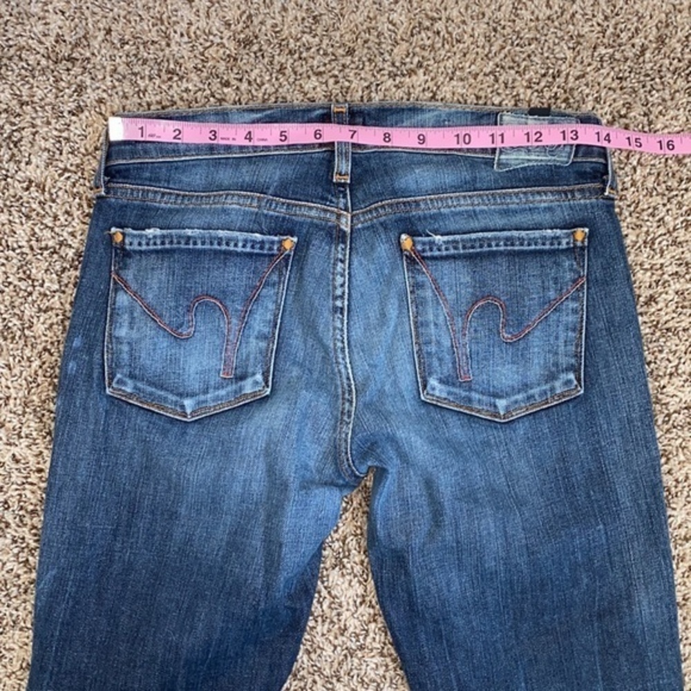 Citizens of humanity womens Ava low‎ rise straight jeans size 4 - Picture 6 of 11
